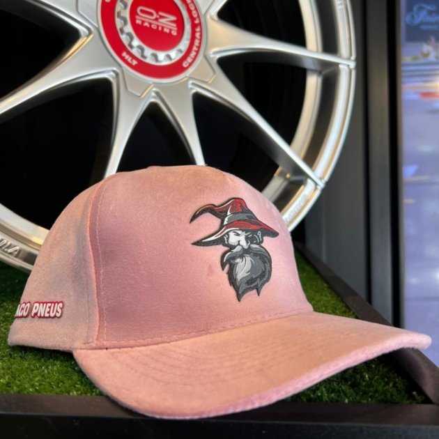 Boné Mago Pneus – Rosa
