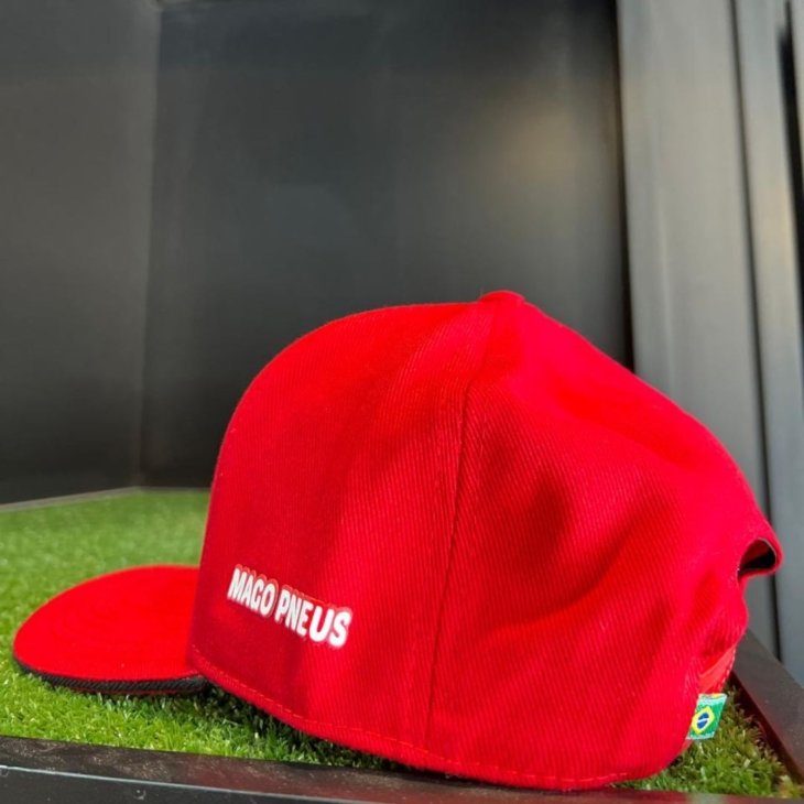 Boné Mago Pneus – Vermelho - Imagem 2